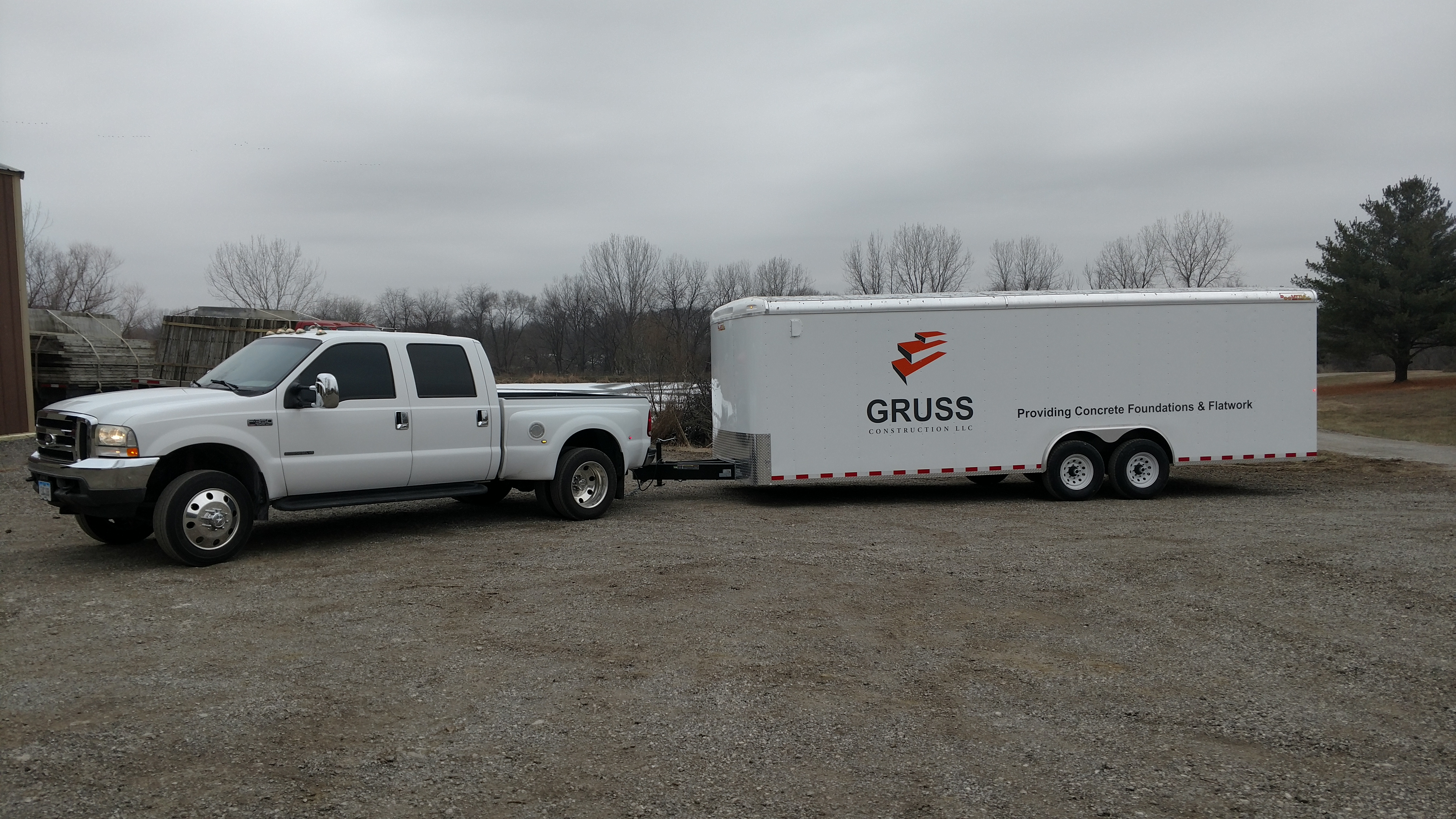 Gruss Construction Truck and Trailer